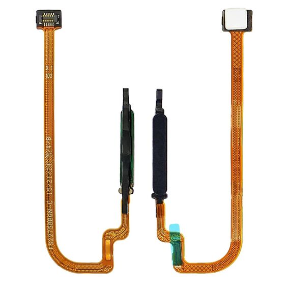 Фото 1. Шлейф для Xiaomi Poco M3/ Redmi 9T із чорним сканером відбитка пальця | Yuca.com.ua