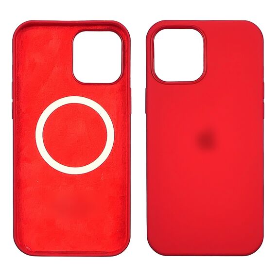 Фото 1. Чохол Full Silicone Case MagSafe для Apple iPhone 12 Pro Max 10 яскраво-червоний копія | Yuca.com.ua