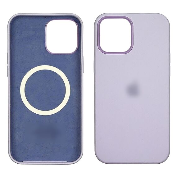 Фото 1. Чохол Full Silicone Case MagSafe для Apple iPhone 12/ 12 Pro 18 світло-бузковий копія | Yuca.com.ua