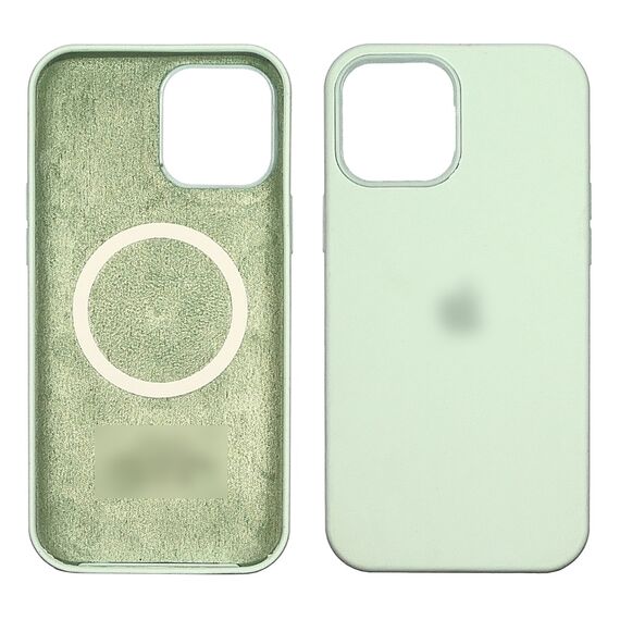 Фото 1. Чохол Full Silicone Case MagSafe для Apple iPhone 12/ 12 Pro 04 аквамарин копія | Yuca.com.ua