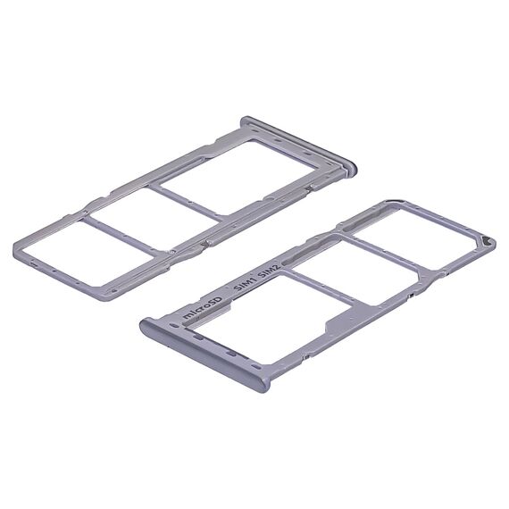 Фото 1. Тримач для SIM картки для Samsung A205/A305/A505/A705 Galaxy A20/A30/A50/A70 (2019) сріблястий | Yuca.com.ua