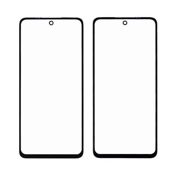 Фото 1. Скло тачскріна з OCA плівкою для Huawei P Smart 2021/Huawei Y7a (2020)/ Honor 10x Lite чорне з олеофобним покриттям, загартоване | Yuca.com.ua