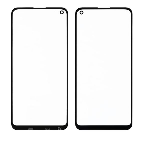 Фото 1. Скло тачскріна з OCA плівкою для Huawei P40 Lite E (2020) чорне | Yuca.com.ua