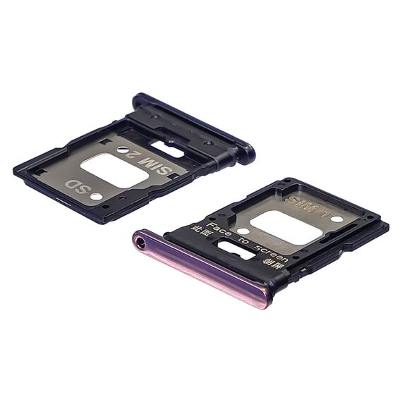 Фото 1. Тримач для SIM картки для Xiaomi Mi 11 Lite Peach Pink рожевий | Yuca.com.ua