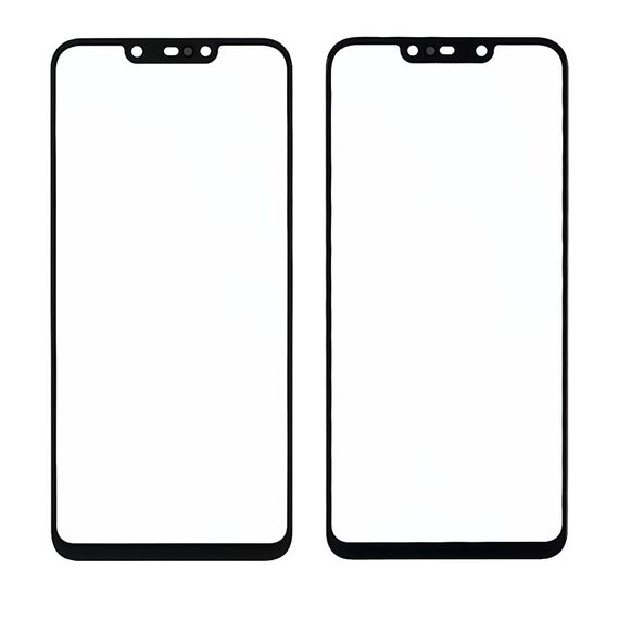 Фото 1. Скло тачскріна з OCA плівкою для Huawei P Smart Plus (2018)/ Nova 3i чорне з олеофобним покриттям, загартоване | Yuca.com.ua