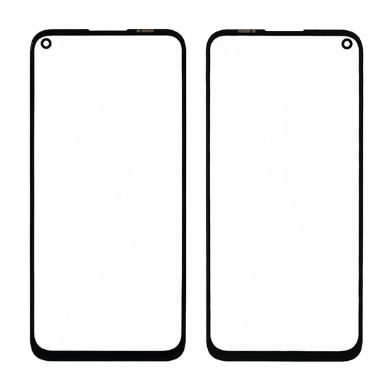Фото 1. Скло тачскріна з OCA плівкою для Huawei P40 Lite (2020) чорне з олеофобним покриттям, загартоване | Yuca.com.ua