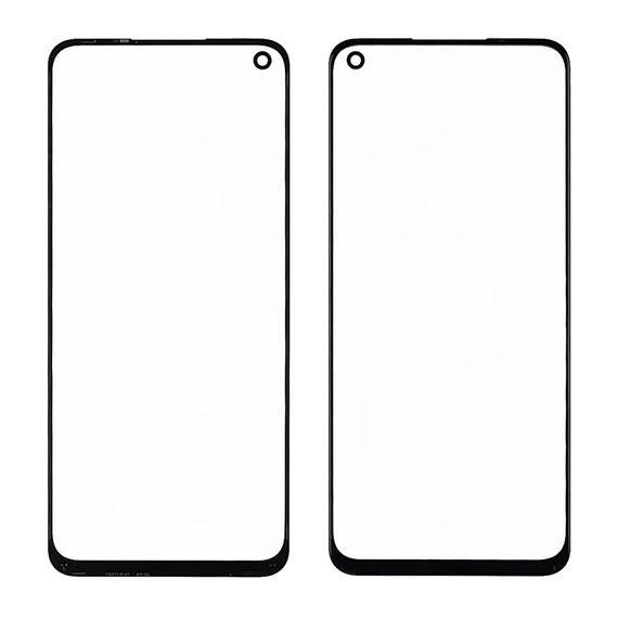 Фото 1. Скло тачскріна з OCA плівкою для Oppo A74 4G/ Realme 8 Pro чорне з олеофобним покриттям, загартоване | Yuca.com.ua