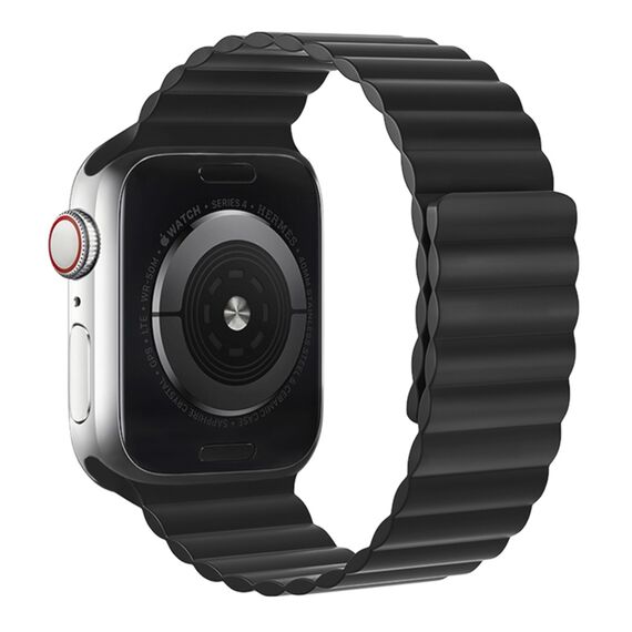 Фото 1. Ремінець силіконовий Hoco iWatch WA07 magnetic 38/ 40/ 41mm black | Yuca.com.ua