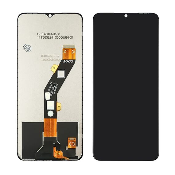 Фото 1. Дисплей для TECNO Spark Go (2023) з чорним тачскріном | Yuca.com.ua