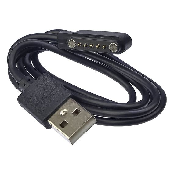 Фото 1. USB кабель для смарт годинник універсальний 5 pin (3 x 12 mm) магнітний | Yuca.com.ua