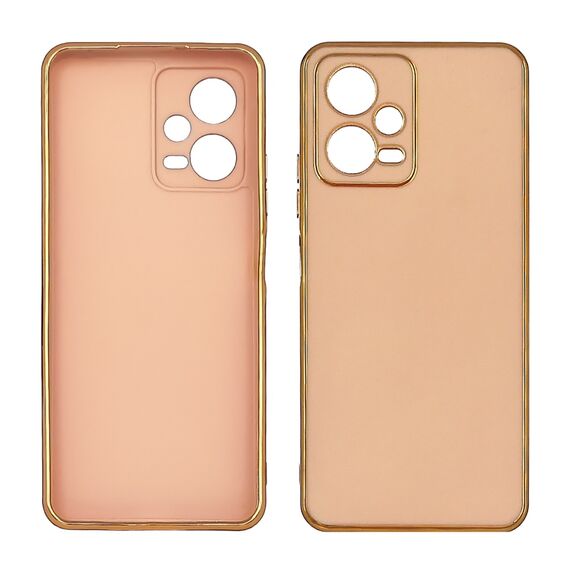 Фото 1. Чохол Glossy Color для Xiaomi Redmi Note 12 5G (6,67") (165,88 x 76,21 x 7,98 мм) колір 2 рожевий | Yuca.com.ua