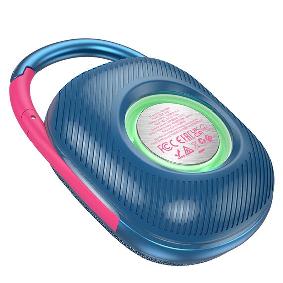 Фото 2. Портативна Bluetooth колонка Hoco HC17 темно-синя | Yuca.com.ua