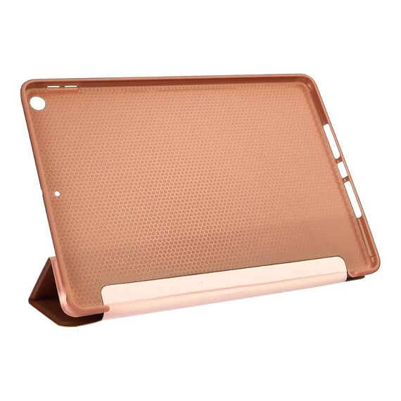 Фото 1. Чохол-книжка Honeycomb Case для Apple iPad 10.2 (2019/ 2020/ 2021) колір 06 рожево-золотистий | Yuca.com.ua
