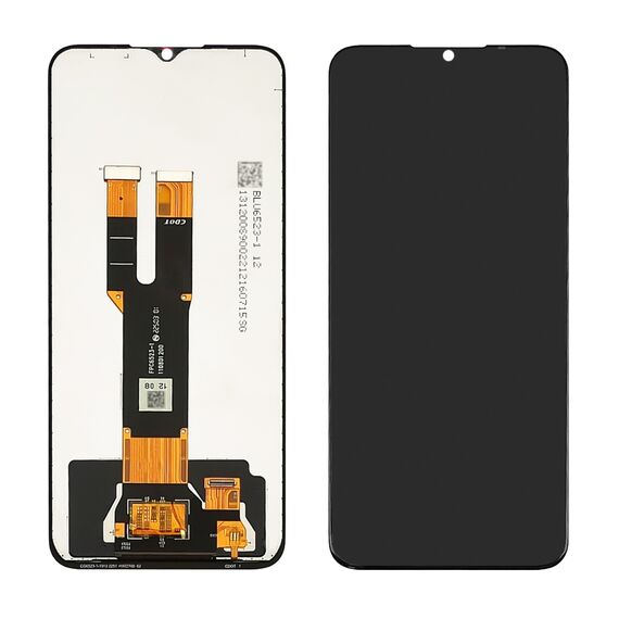 Фото 1. Дисплей для Nokia C32 з чорним тачскріном | Yuca.com.ua