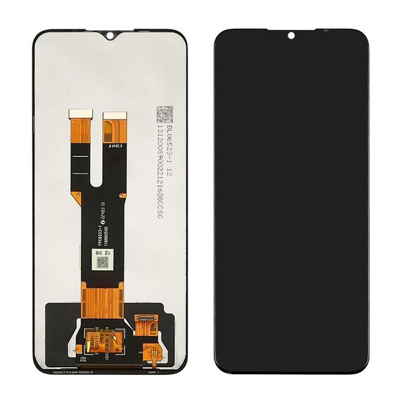 Фото 1. Дисплей для Nokia C22 з чорним тачскріном | Yuca.com.ua