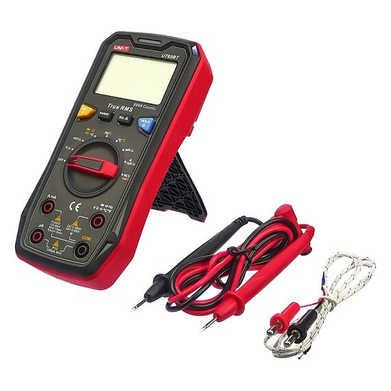 Фото 1. Мультиметр цифровий UNI-T UT60BT з функцією True RMS, Bluetooth, NCV, підсвічуванням, автовизначенням, термопарою (струм до 10A) | Yuca.com.ua