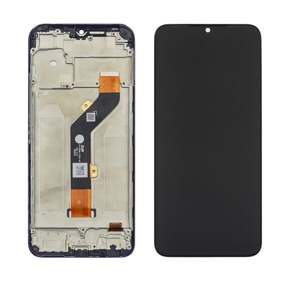 Фото 1. Дисплей для TECNO Pop 5 LTE (BD4I) з чорним тачскріном і корпусною рамкою | Yuca.com.ua