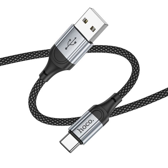 Фото 1. Кабель Hoco X102 USB to Type-C 1m black | Yuca.com.ua