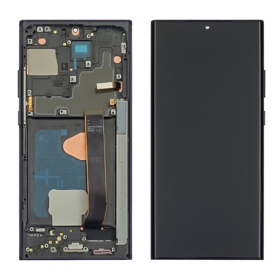 Фото 1. Дисплей для Samsung N985F Galaxy Note 20 Ultra з чорним тачскріном і чорною корпусною рамкою OLED | Yuca.com.ua