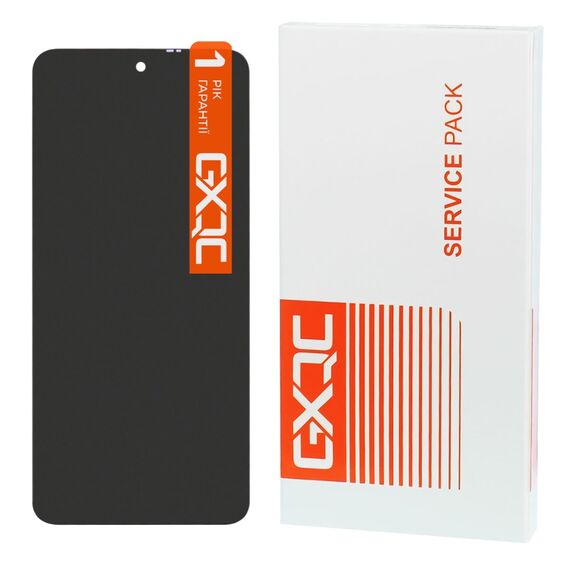 Фото 1. Дисплей для Xiaomi Redmi Note 9S/Note 9 Pro/Note 9 Pro Max з чорним тачскріном Service Pack | Yuca.com.ua