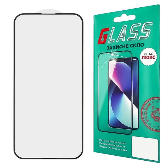 Фото 1. Захисне скло для Apple iPhone 15 Pro Max (0.3 мм, 4D ARC чорне) Люкс | Yuca.com.ua