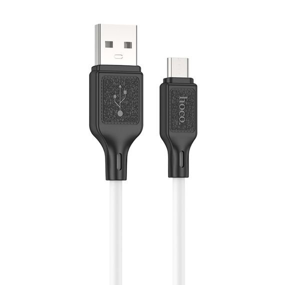 Фото 1. Кабель Hoco X90 USB to MicroUSB 1m white | Yuca.com.ua