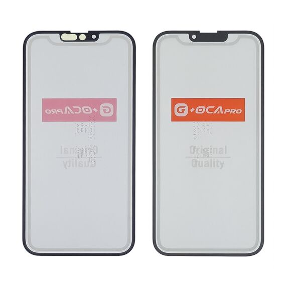Фото 1. Скло тачскріна з OCA плівкою для Apple iPhone 13 Pro Max чорне G+OCA Pro | Yuca.com.ua