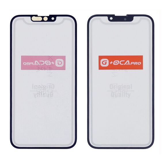 Фото 1. Скло тачскріна з OCA плівкою для Apple iPhone 13 Pro чорне G+OCA Pro | Yuca.com.ua