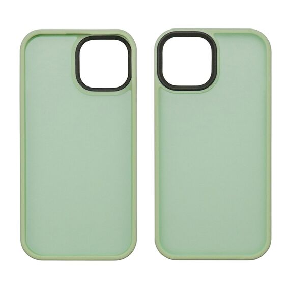 Фото 1. Чохол Colorful Matte Case для Apple iPhone 12/ 12 Pro світло-зелений Люкс | Yuca.com.ua