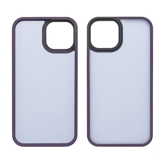 Фото 1. Чохол Colorful Matte Case для Apple iPhone 13/ 14 темно-фіолетовий Люкс | Yuca.com.ua