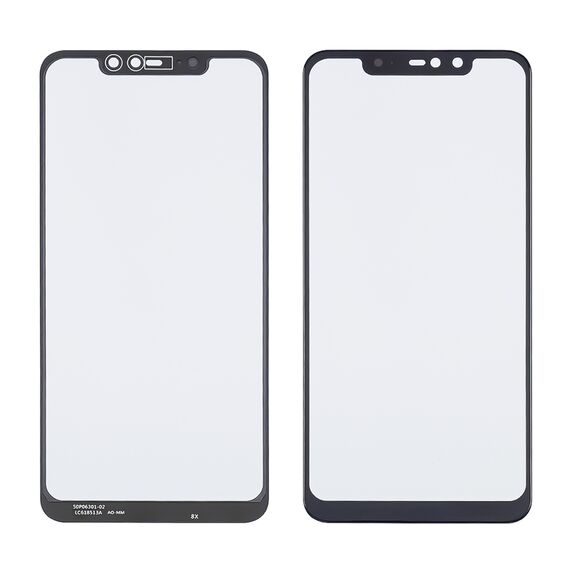 Фото 1. Скло тачскріна з OCA плівкою для Xiaomi Redmi Note 6 Pro чорне з олеофобним покриттям, загартоване | Yuca.com.ua