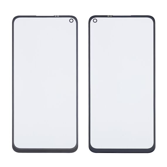 Фото 1. Скло тачскріна з OCA плівкою для Xiaomi Redmi Note 9/ Redmi 10X (4G) чорне з олеофобним покриттям, загартоване | Yuca.com.ua