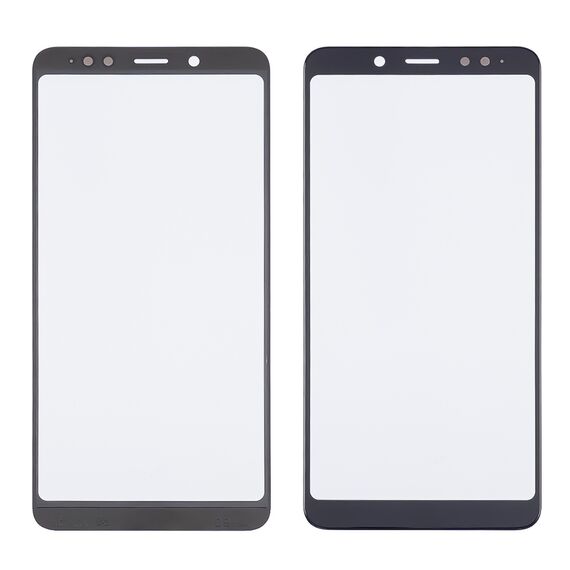 Фото 1. Скло тачскріна з OCA плівкою для Xiaomi Redmi Note 5/5 Pro чорне з олеофобним покриттям, загартоване | Yuca.com.ua