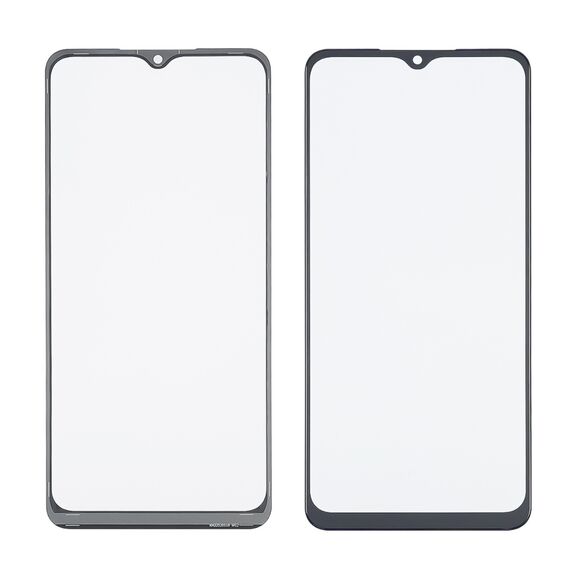 Фото 1. Скло тачскрина з OCA плівкою для Samsung A022 Galaxy A02 чорне з олеофобним покриттям, загартоване | Yuca.com.ua