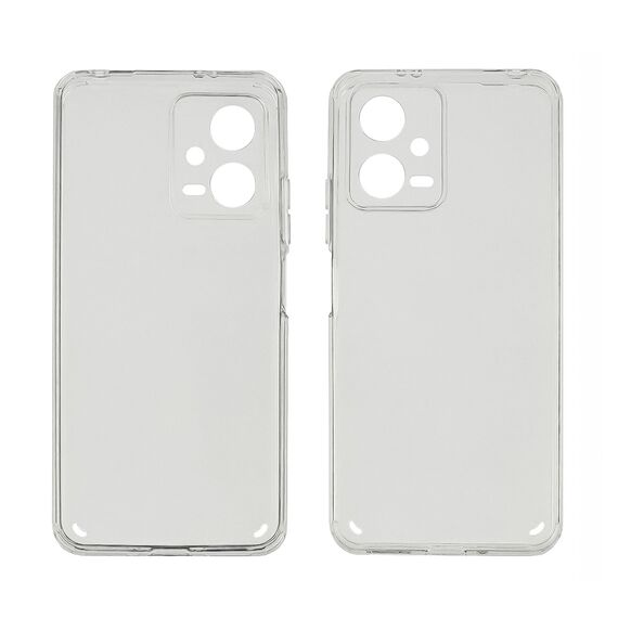 Фото 1. Чохол clear protective with frame для Xiaomi Redmi Note 12 5G (EUR 6,67" 165,88 x 76,21 x 7,98 мм) прозорий Люкс | Yuca.com.ua
