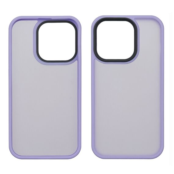 Фото 1. Чохол Colorful Matte Case для Apple iPhone 14 Pro світло-фіолетовий Люкс | Yuca.com.ua