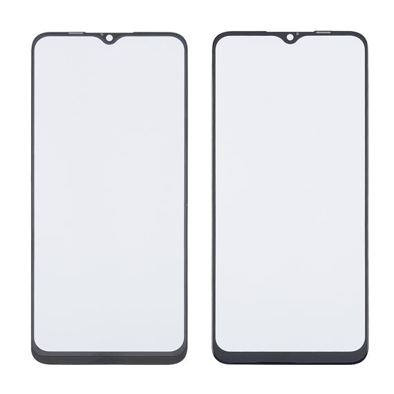 Фото 1. Скло тачскріна з OCA плівкою для Realme C3 чорне з олеофобним покриттям, загартоване | Yuca.com.ua