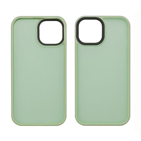 Фото 1. Чохол Colorful Matte Case для Apple iPhone 15 світло-зелений Люкс | Yuca.com.ua