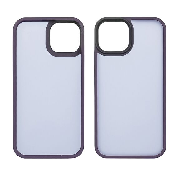 Фото 1. Чохол Colorful Matte Case для Apple iPhone 15 темно-фіолетовий Люкс | Yuca.com.ua