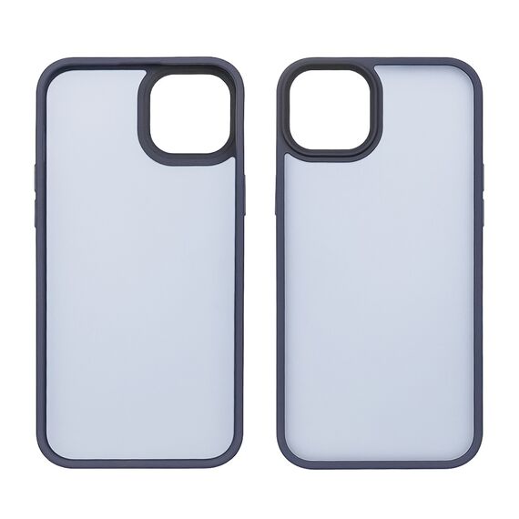 Фото 1. Чохол Colorful Matte Case для Apple iPhone 15 темно-синій Люкс | Yuca.com.ua
