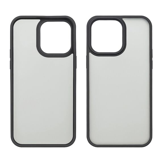 Фото 1. Чохол Colorful Matte Case для Apple iPhone 15 Pro Max чорний Люкс | Yuca.com.ua