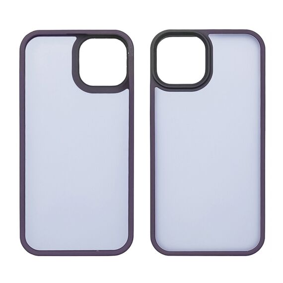 Фото 1. Чохол Colorful Matte Case для Apple iPhone 15 Plus темно-фіолетовий Люкс | Yuca.com.ua