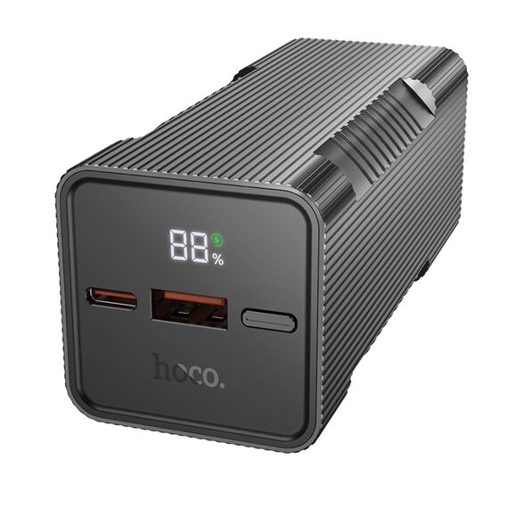 Фото 1. Power bank Hoco Q15 10000mAh PD 22.5W з ліхтарем чорний | Yuca.com.ua