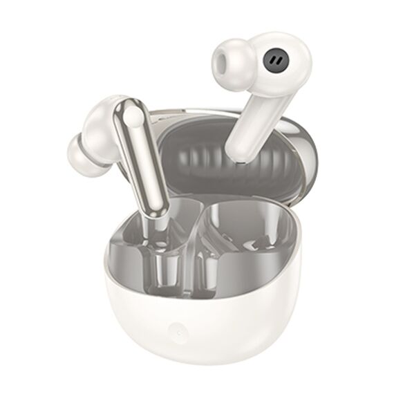 Фото 1. Бездротові TWS навушники Hoco EQ11 вакуумні milky white | Yuca.com.ua