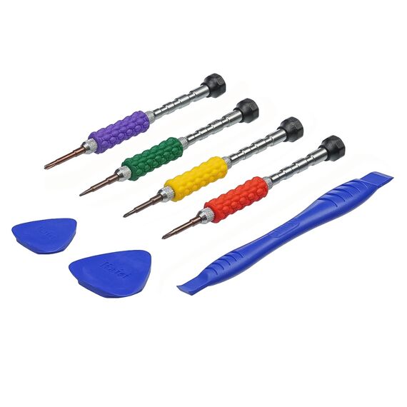 Фото 1. Набір інструментів Kaisi K-T3602 (викрутки: *0.8, +1.3, Y0.6, hexagon M2.5, 2 медіатори, двостороння лопатка) | Yuca.com.ua