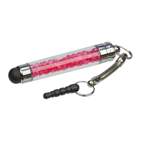 Фото 1. Стилус-брелок ємнісний, з кораловими кристалами | Yuca.com.ua