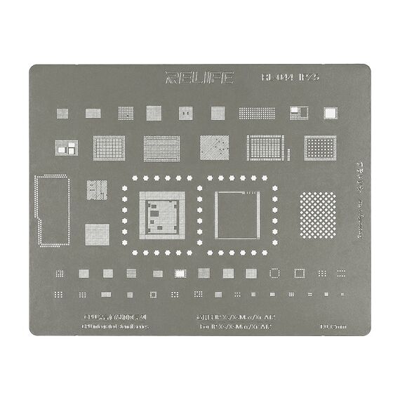 Фото 1. Трафарет BGA Relife RL-044 IPZ5 (A12) для iPhone XS/XS Max/XR | Yuca.com.ua