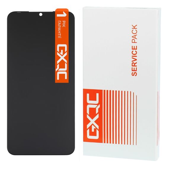 Фото 1. Дисплей для TECNO Spark 8C (KG5K) із чорним тачскрином Service Pack | Yuca.com.ua