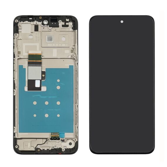 Фото 1. Дисплей для Motorola G13 з чорним тачскріном і корпусною рамкою | Yuca.com.ua