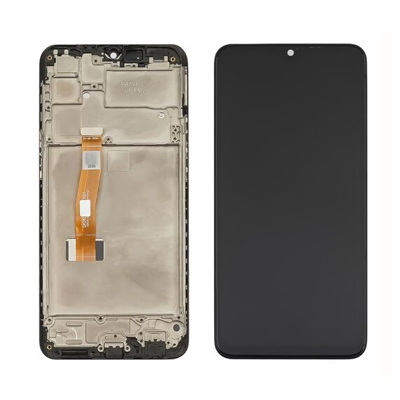 Фото 1. Дисплей для Realme 5 Pro з чорним тачскріном і корпусною рамкою | Yuca.com.ua